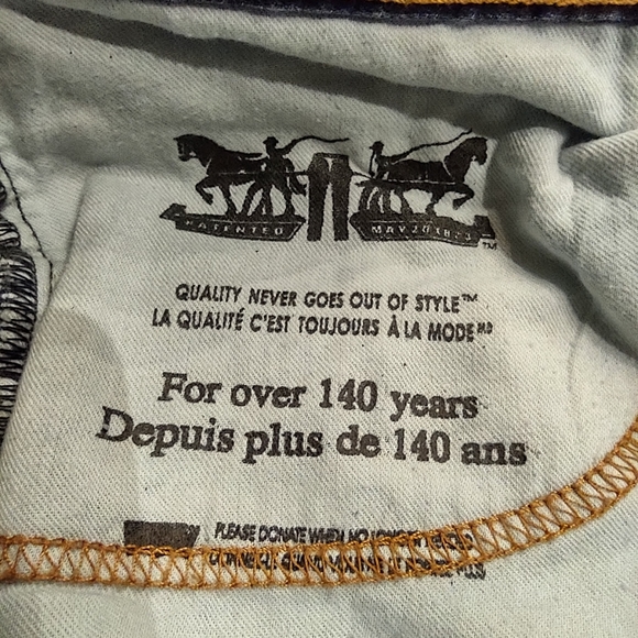 Levi's 511 Classic Blue Jeans Size 36 - Picture 8 of 15